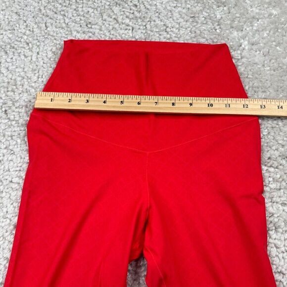 Shefit Boss Legging High Waisted Diamond Embossed Print Rush Red - Picture 10 of 13